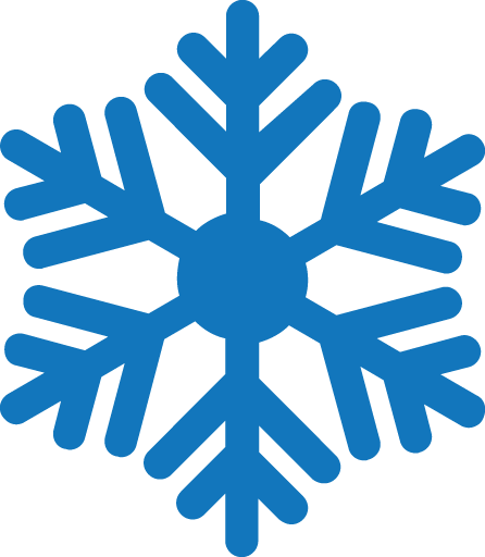 Icono de copo de nieve